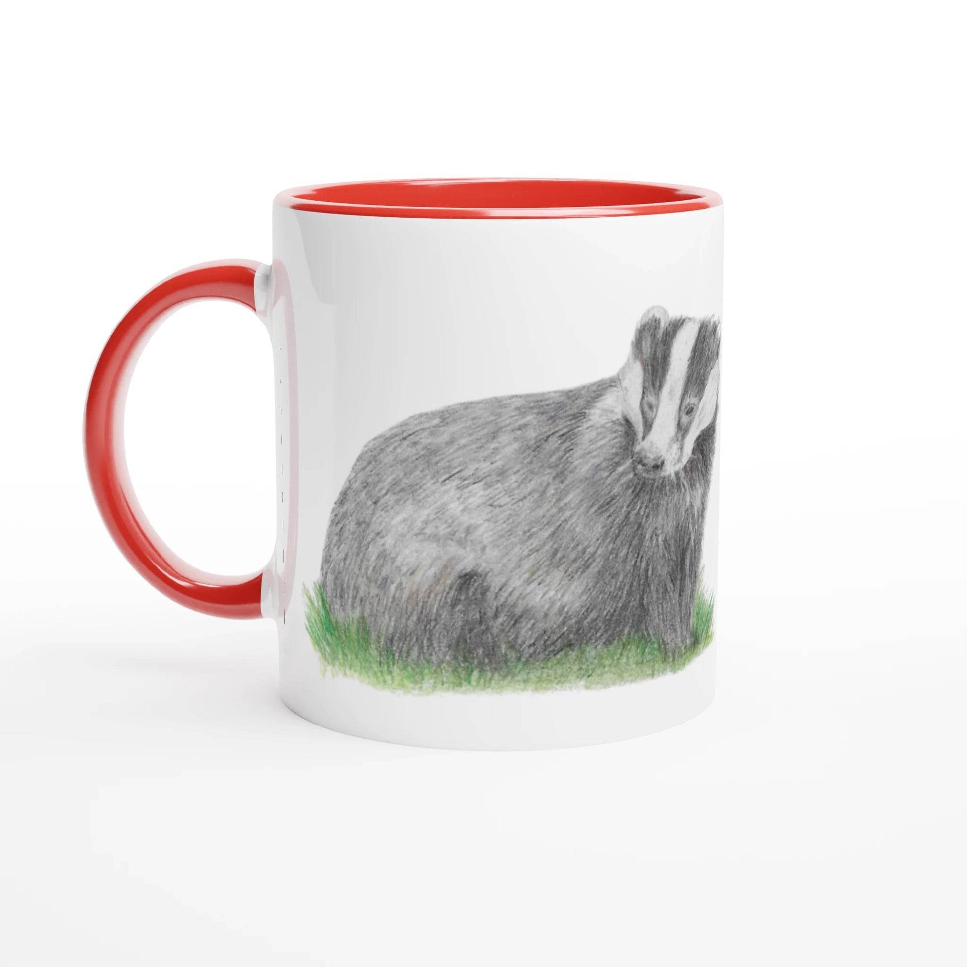 'Badger' mug - Ruth's Studio 