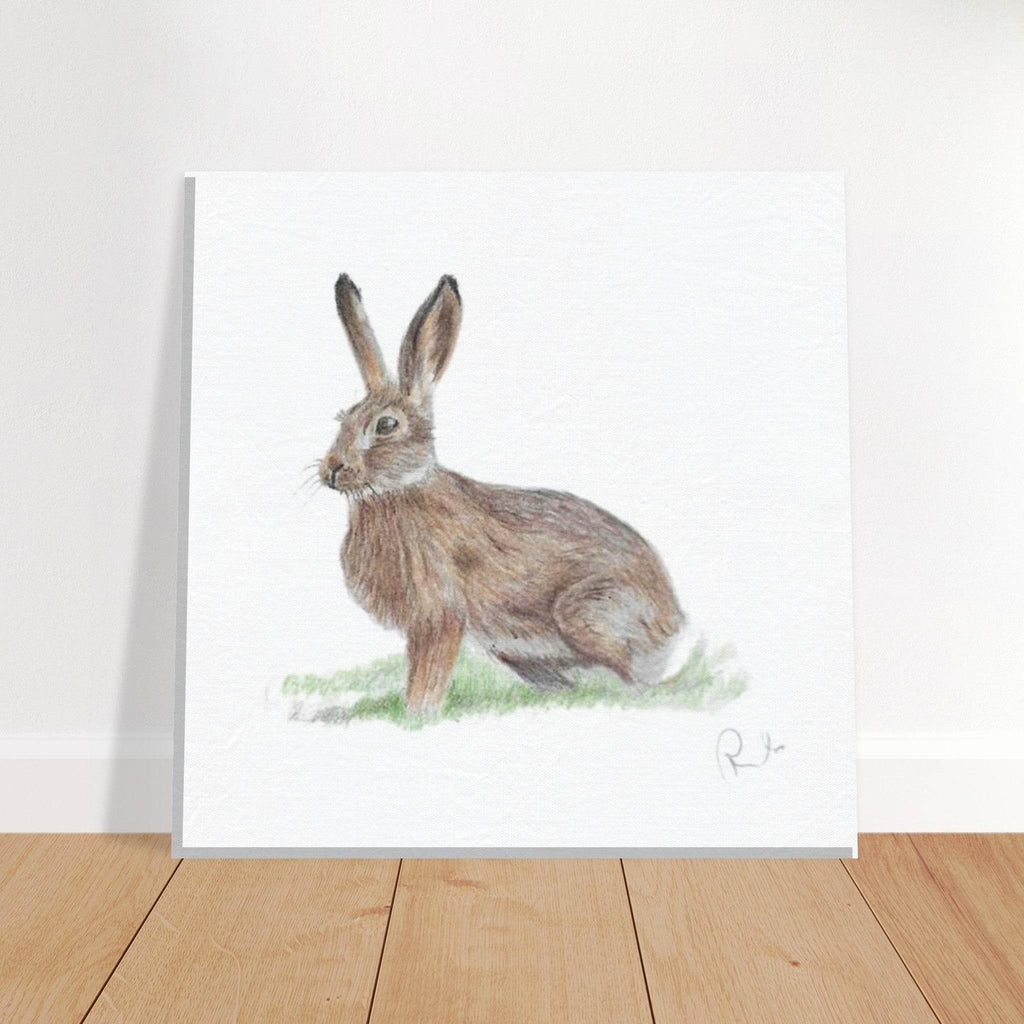 'Brown Hare' Canvas - Ruth's Studio 