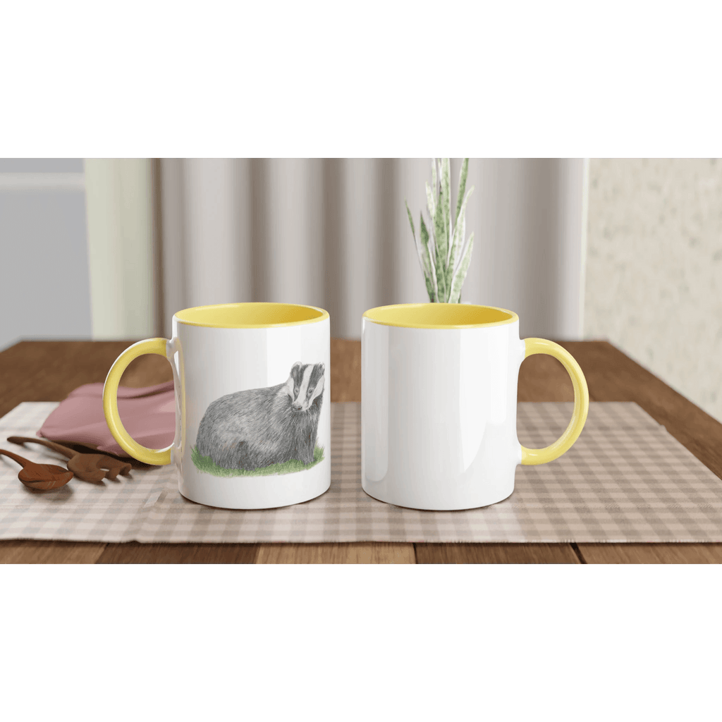 'Badger' mug - Ruth's Studio 