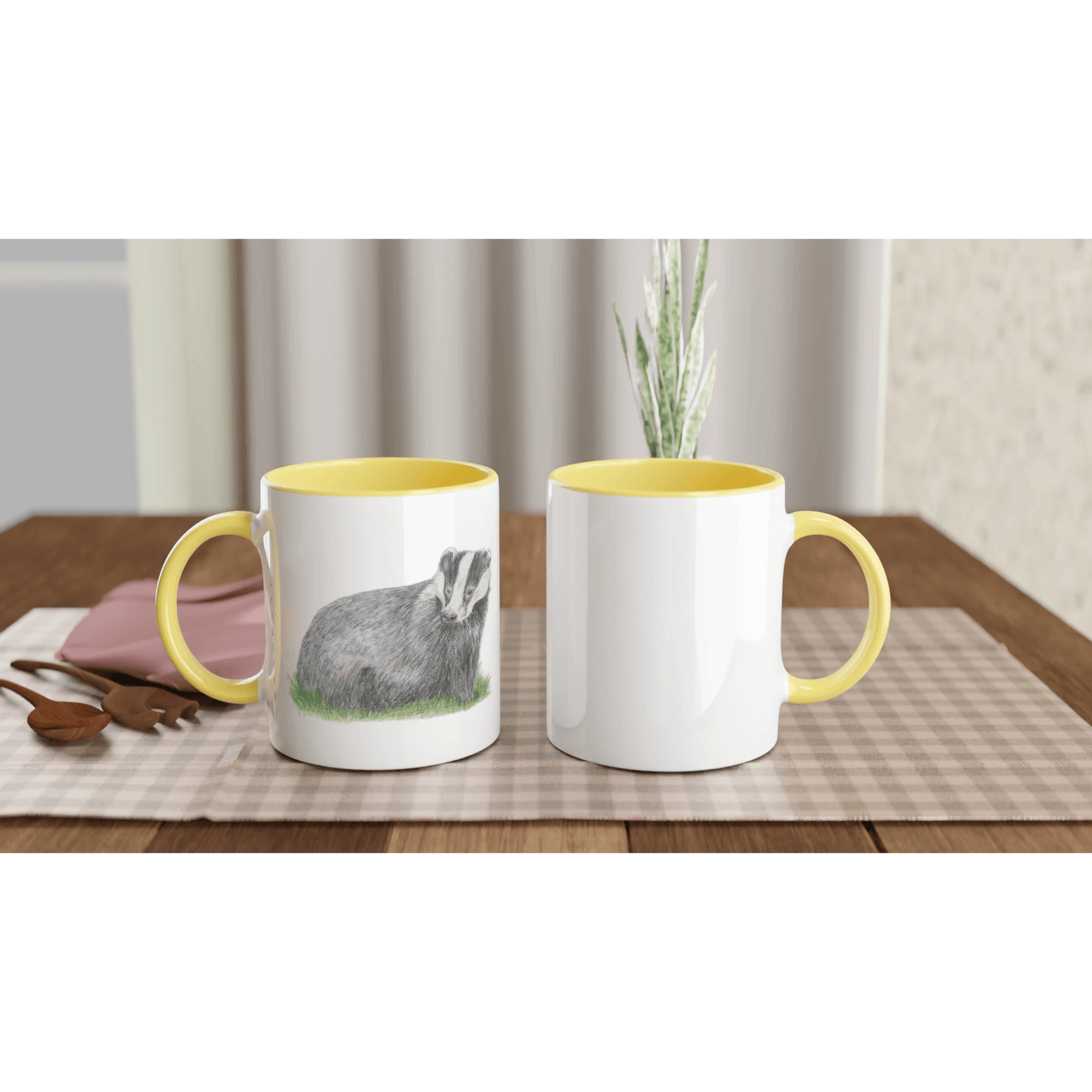 'Badger' mug - Ruth's Studio 