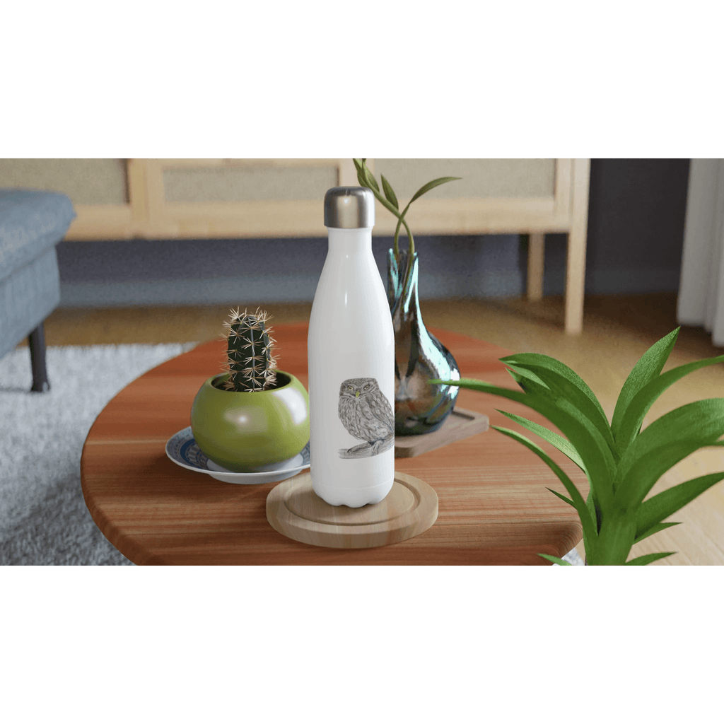 'Little Owl' Water Bottle - Ruth's Studio 
