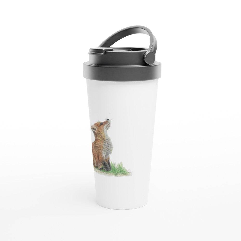 'Fox cub' Travel Mug - Ruth's Studio 