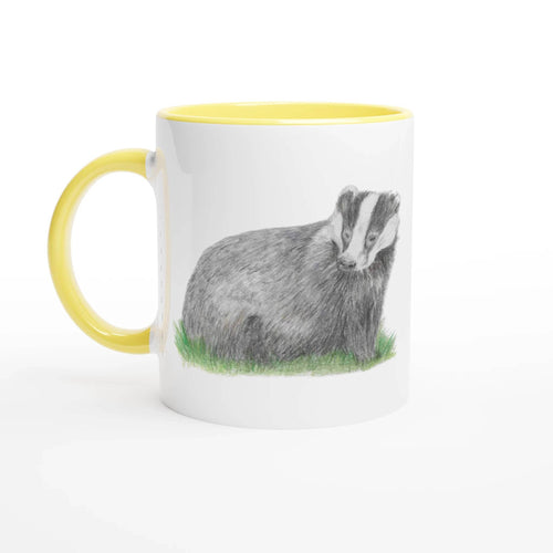 'Badger' mug - Ruth's Studio 