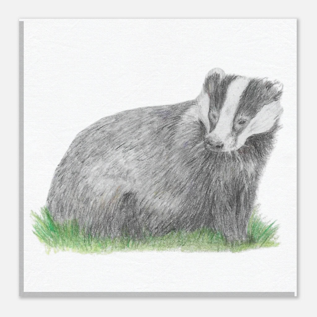 'Badger' Canvas - Ruth's Studio 