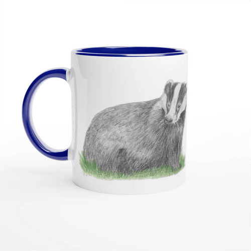 'Badger' mug - Ruth's Studio 