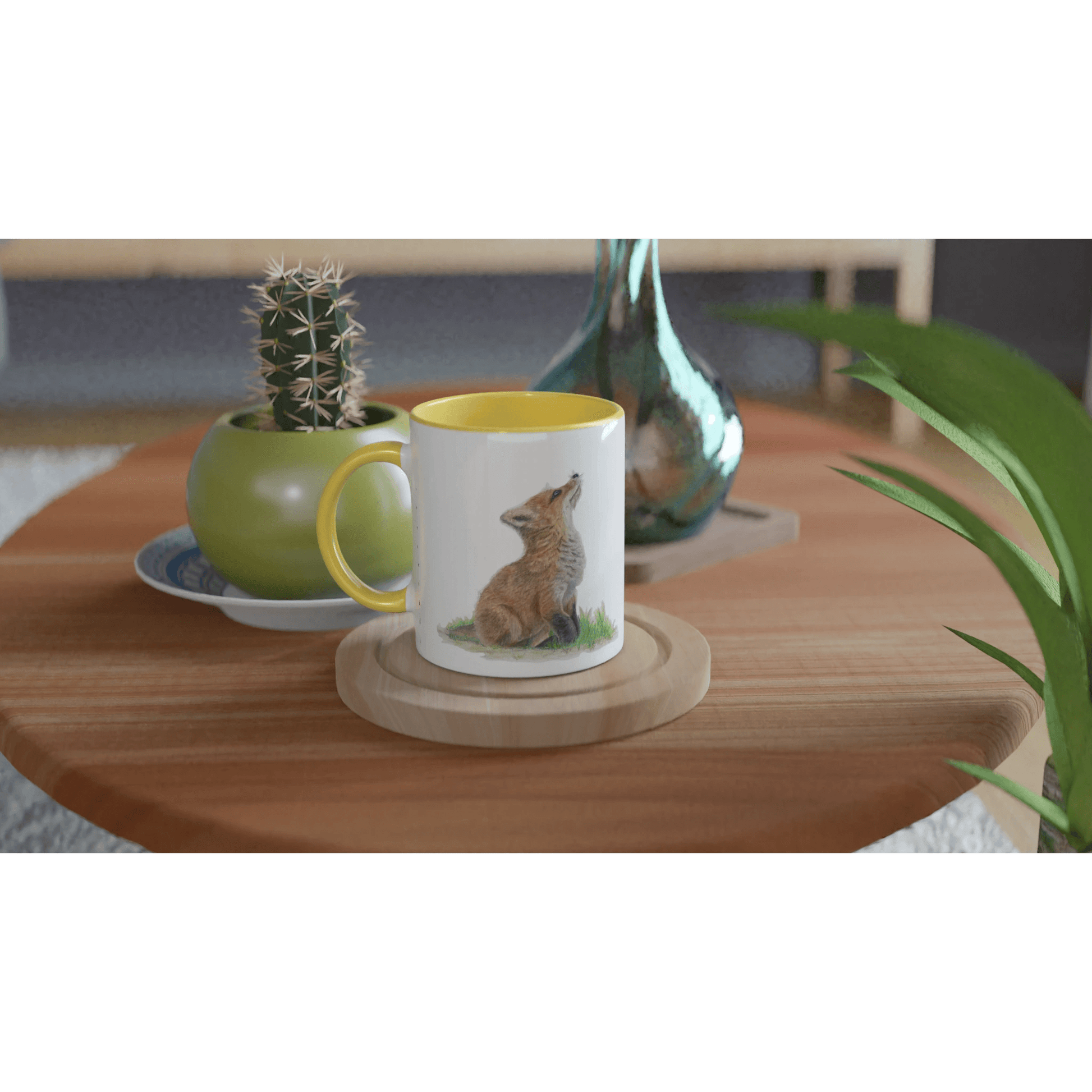 'Fox Cub' Mug - Ruth's Studio 
