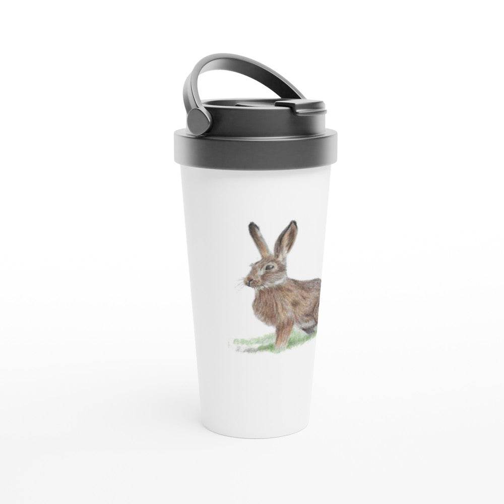 'Brown Hare' Travel Mug - Ruth's Studio 