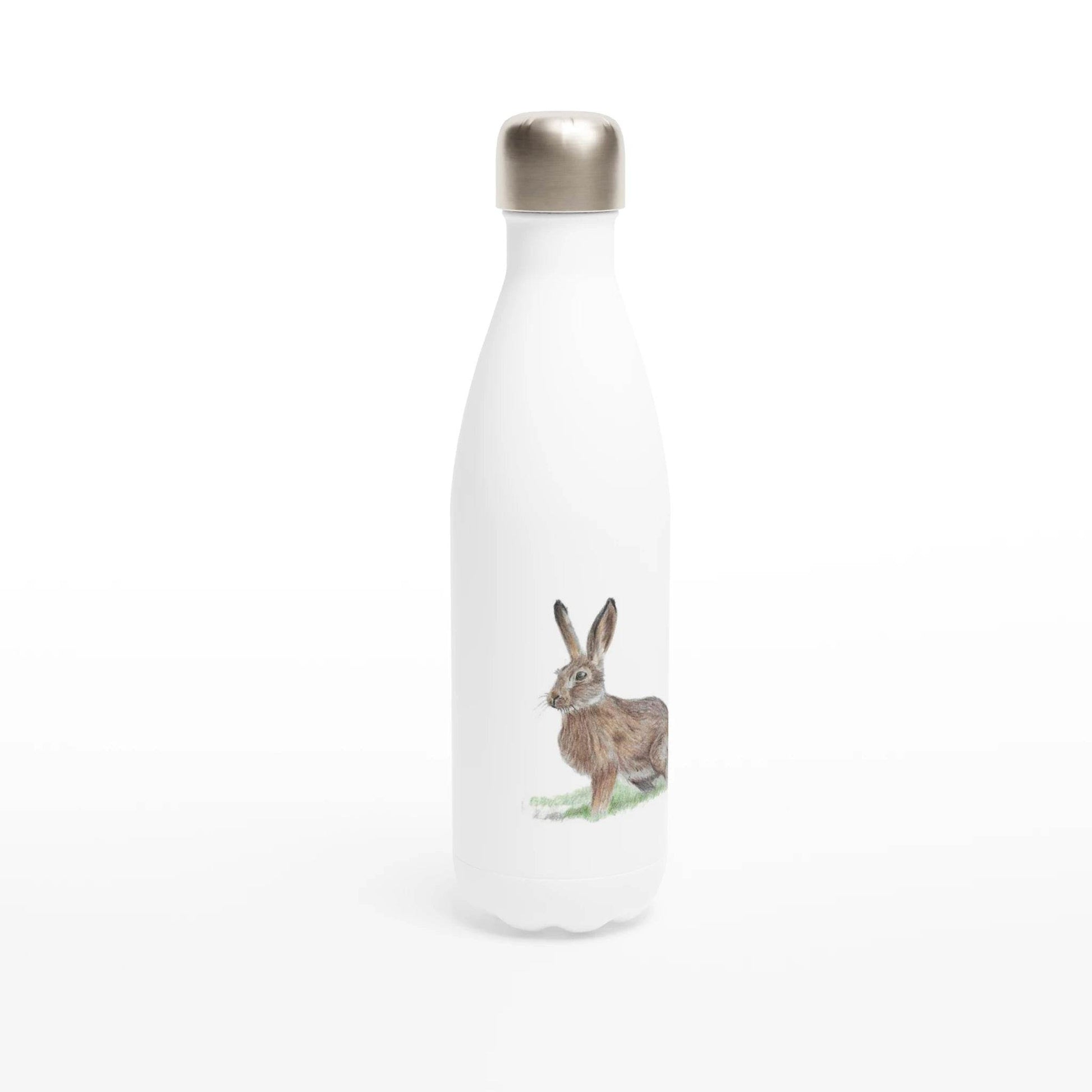 'Brown Hare' Water Bottle - Ruth's Studio 